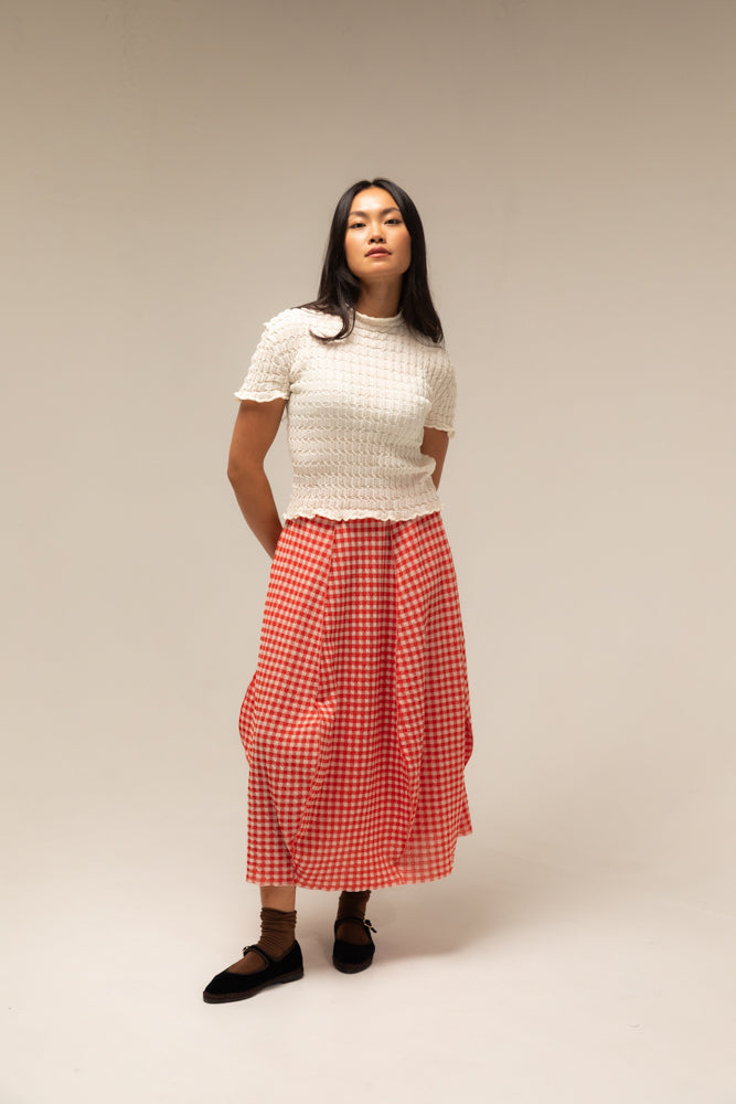 Rus Uovo Skirt Tomate