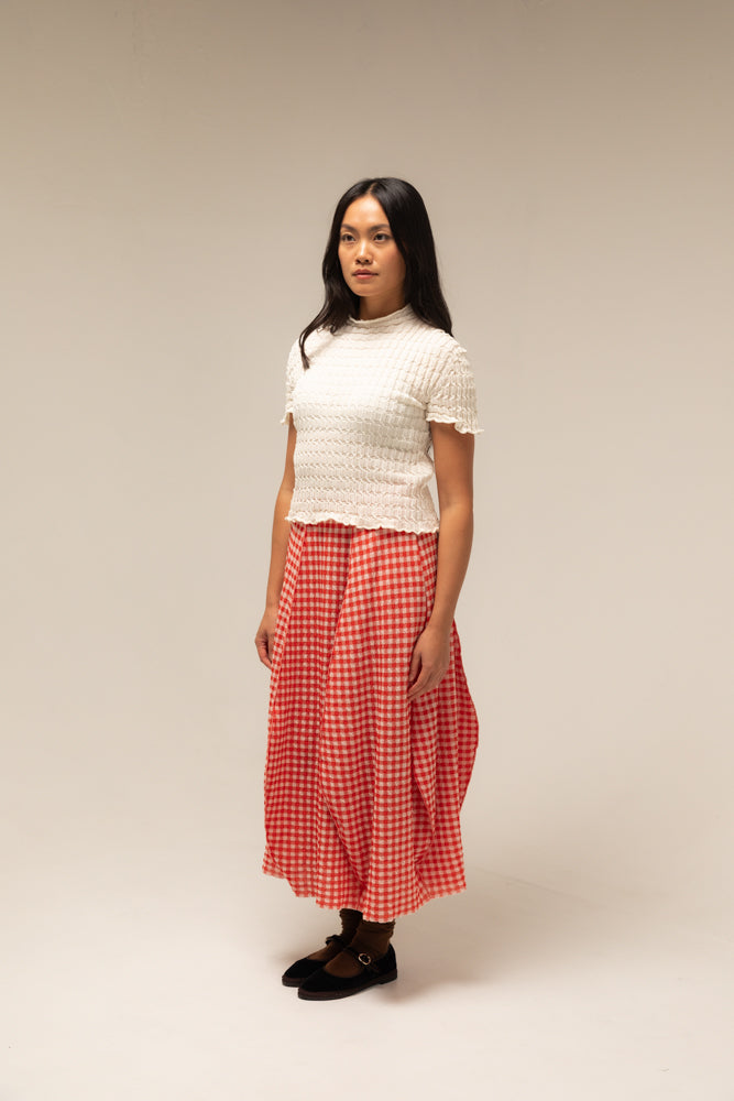 Rus Uovo Skirt Tomate