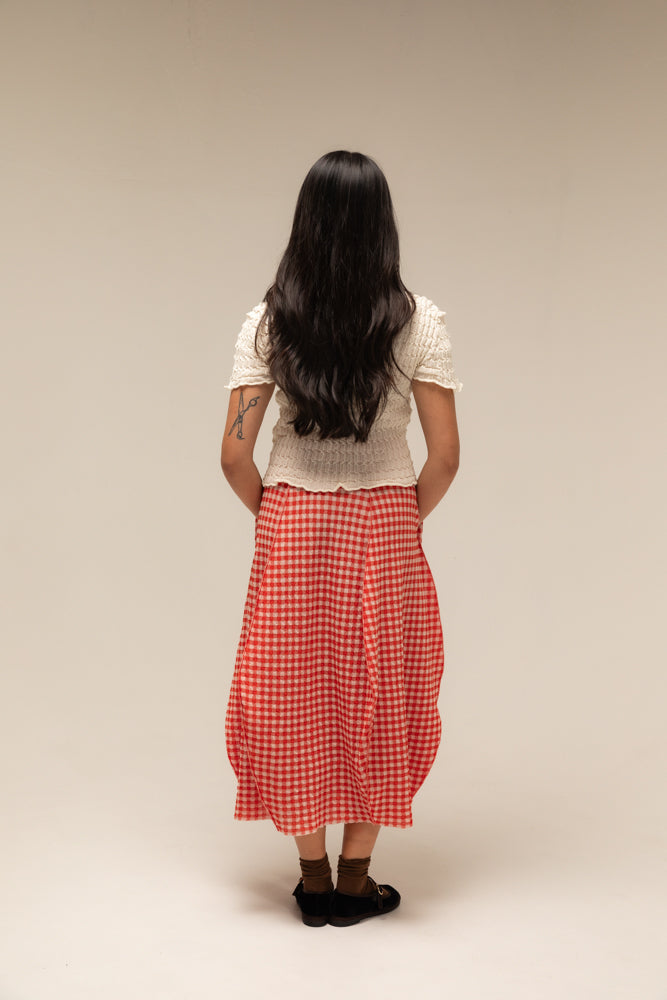 Rus Uovo Skirt Tomate