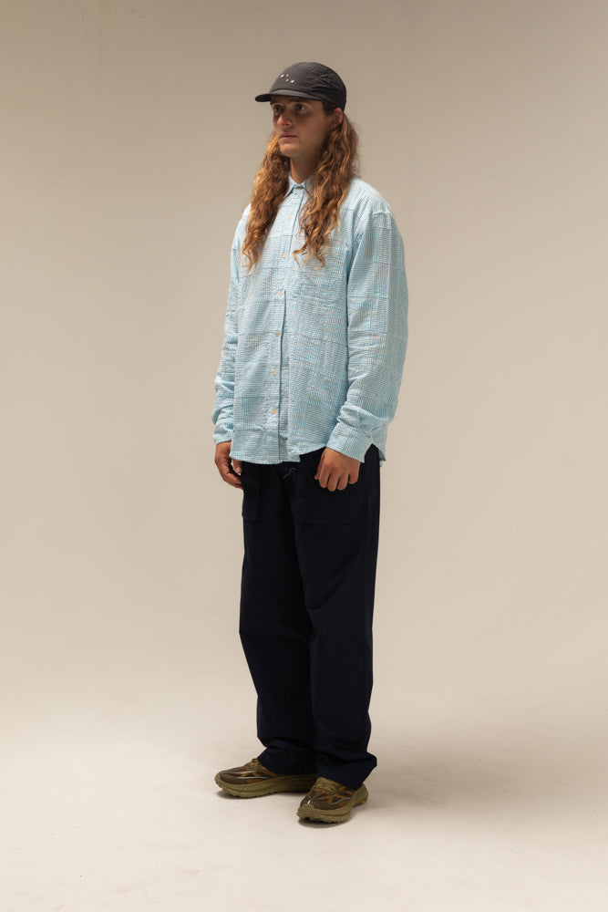 Café Mountain Patchwork Stripe Heritage Shirt