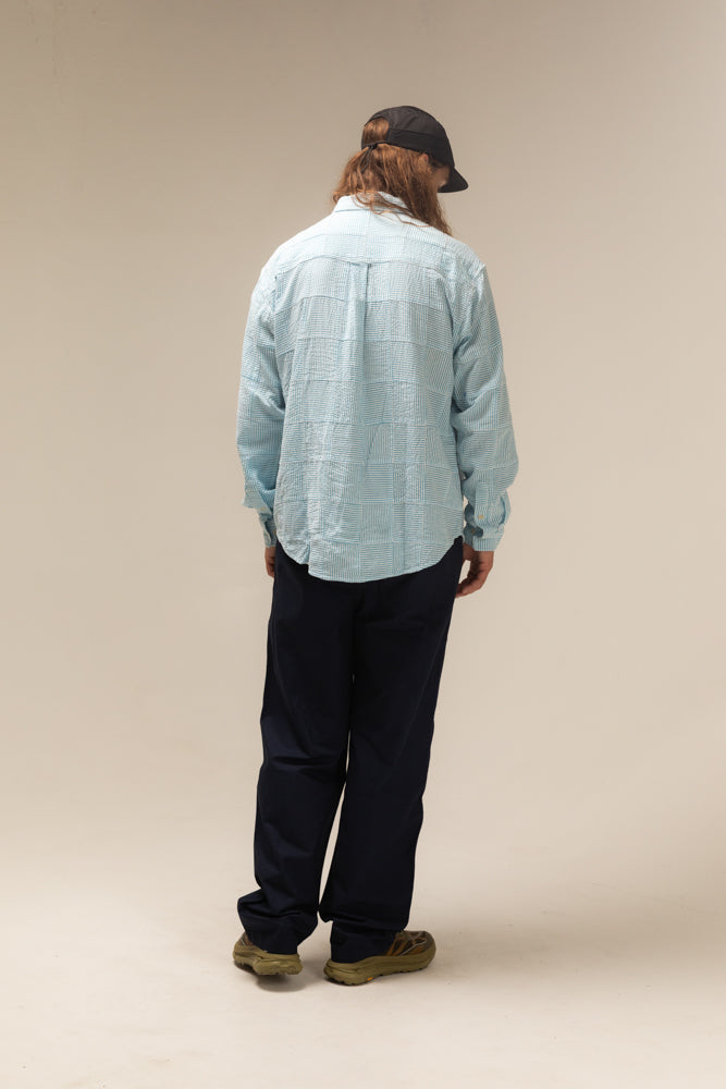 Café Mountain Patchwork Stripe Heritage Shirt