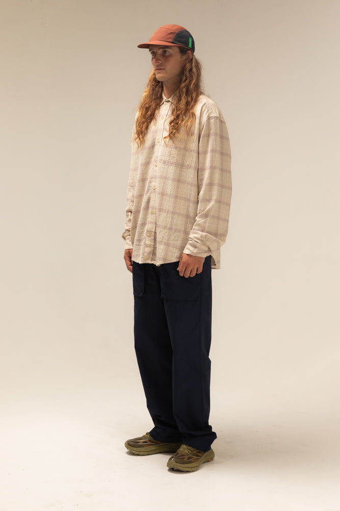 Café Mountain Wrinkled Check Heritage Shirt