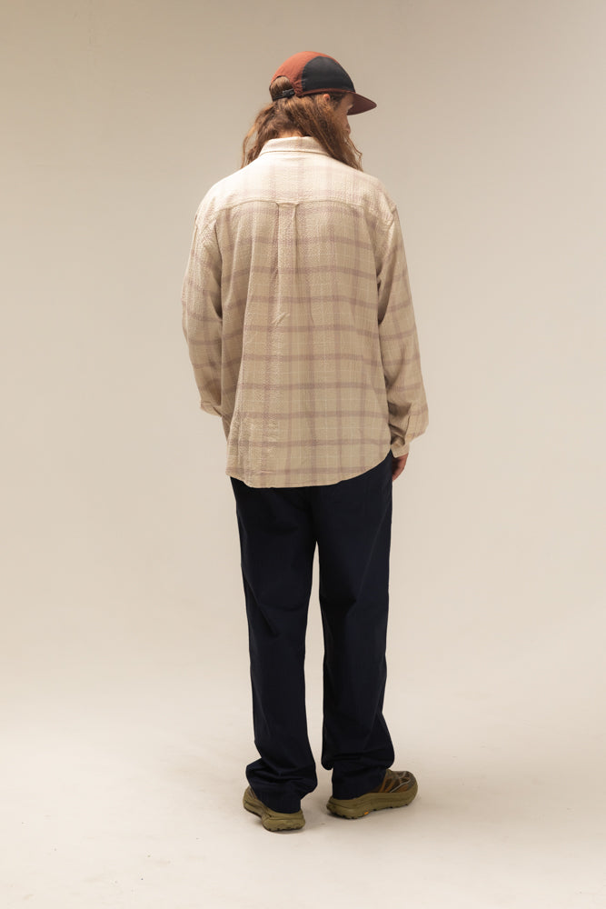 Café Mountain Wrinkled Check Heritage Shirt