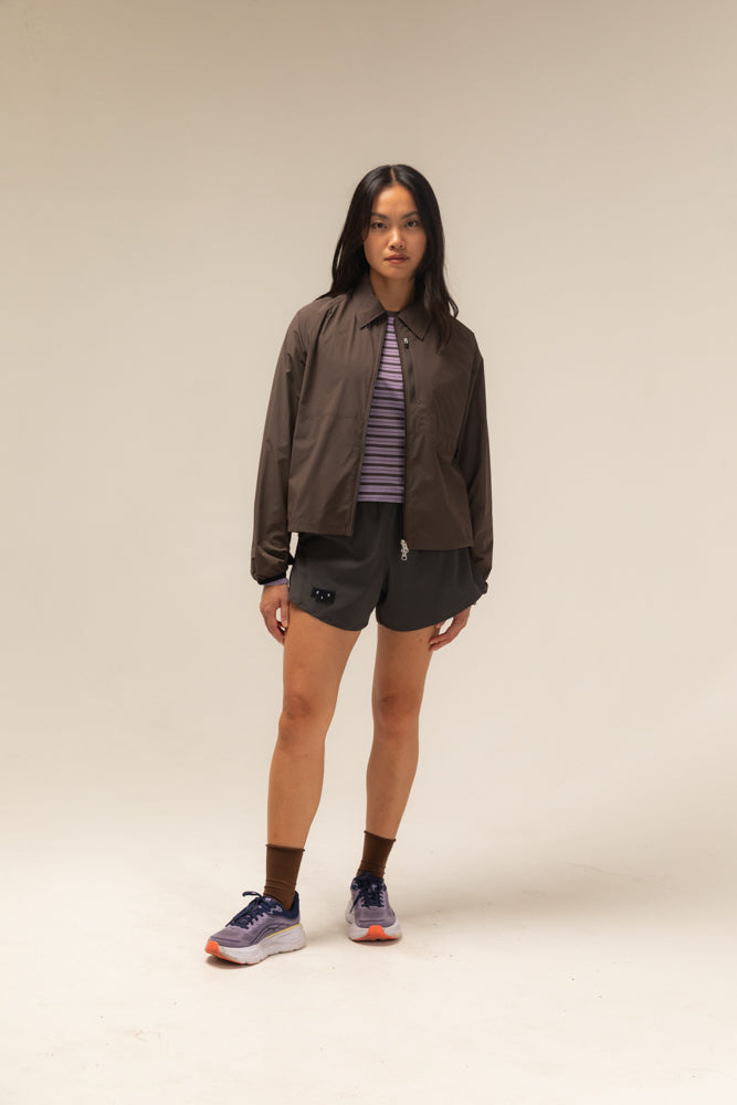 Unna Run Wild Shirt Jacket Espresso