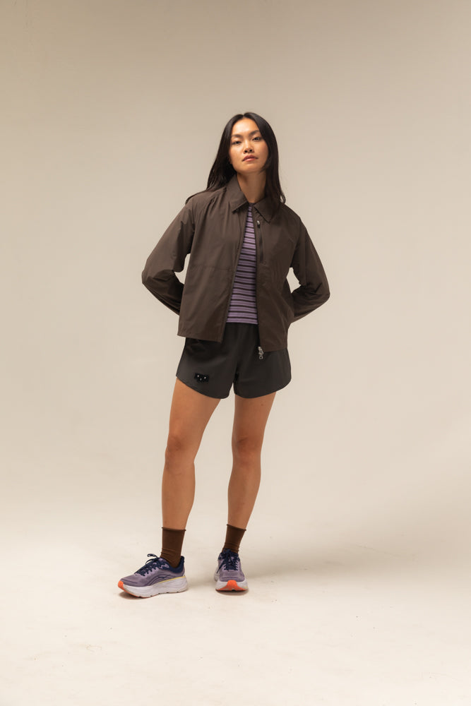 Unna Run Wild Shirt Jacket Espresso