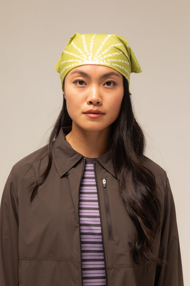 Unna Mantra Scarf Green