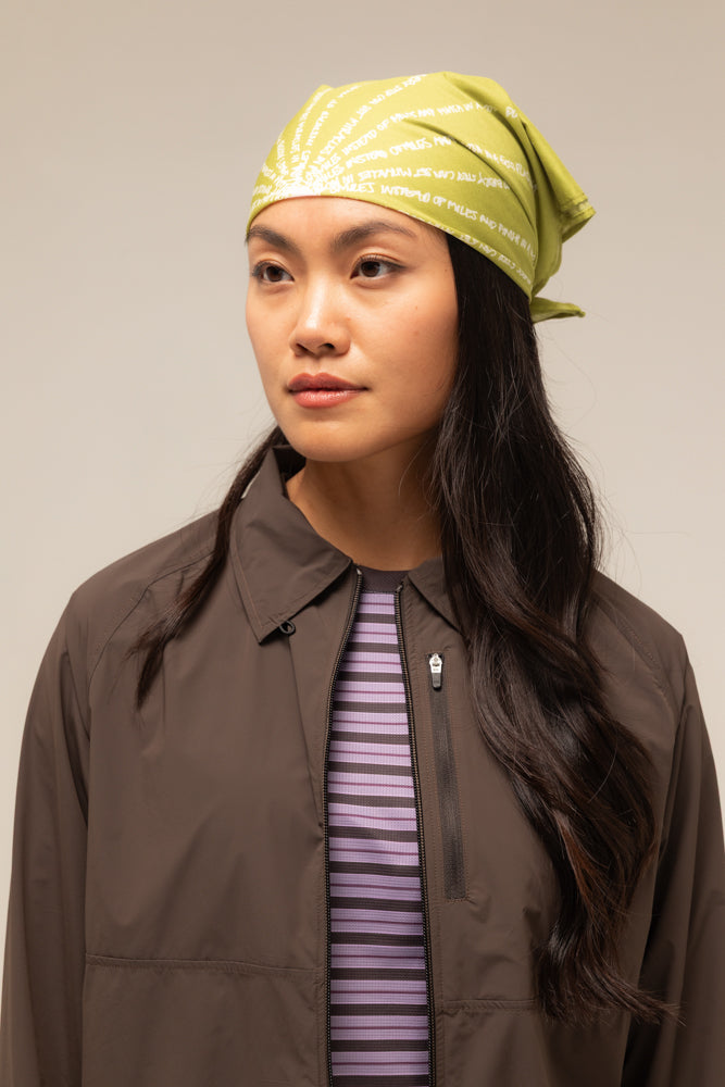 Unna Mantra Scarf Green