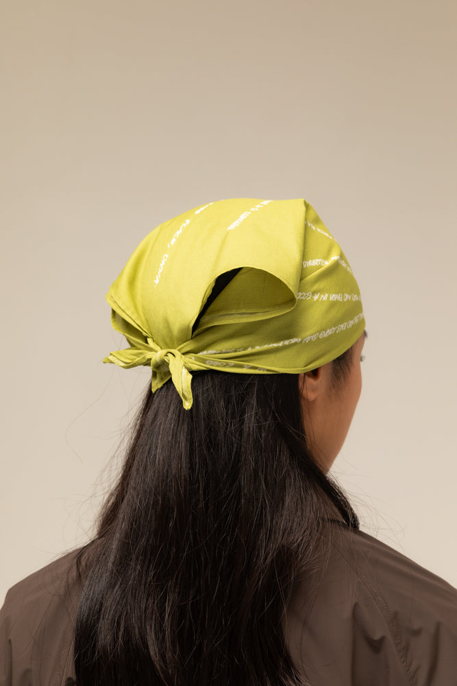 Unna Mantra Scarf Green