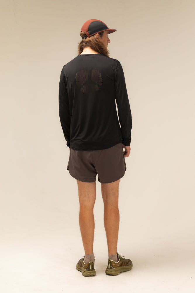 District Vision 5" Training Shorts Dark Taupe